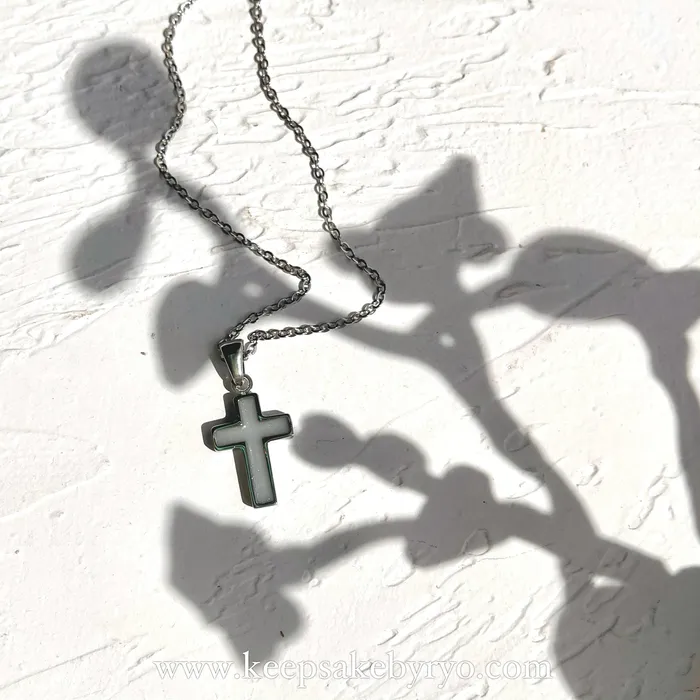 ASHES CROSS PENDANT | More Customization Options Necklaces