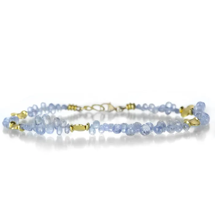 Barbara Heinrich Bracelets Light Blue Faceted Sapphire Bracelet