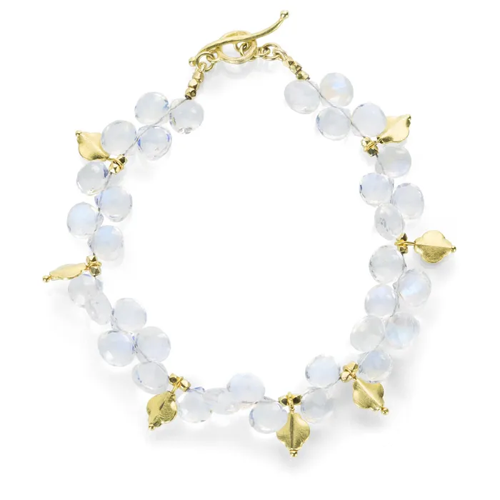 Barbara Heinrich Bracelets Rainbow Moonstone Briolette Bracelet