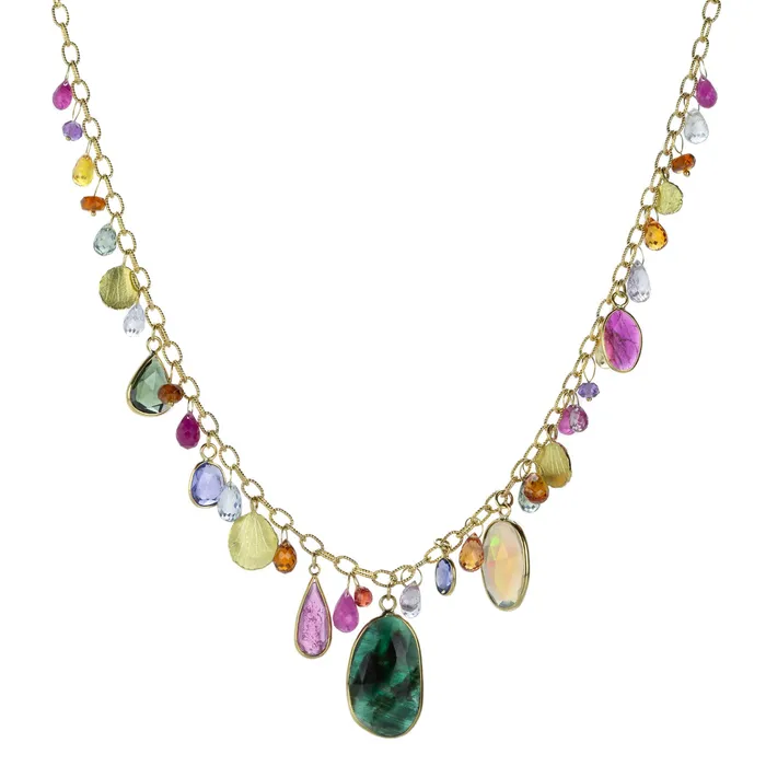 Barbara Heinrich Rainbow Drop Necklace Necklaces