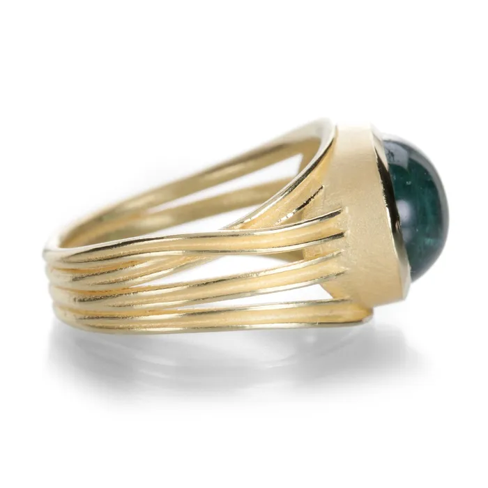 Barbara Heinrich Rings | Blue Green Tourmaline Wrap Ring