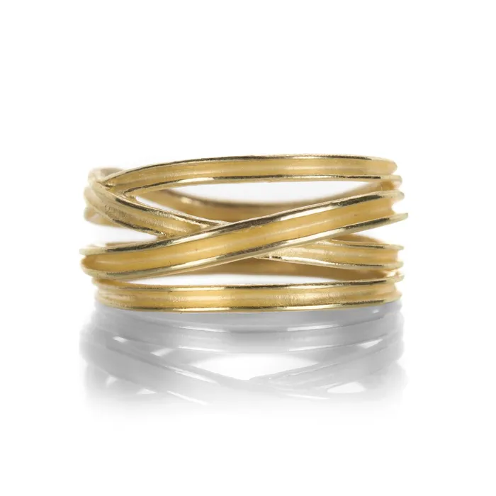 Barbara Heinrich Rings Four Ribbon Ring