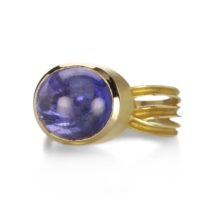 Barbara Heinrich Rings Tanzanite Cabochon Ring