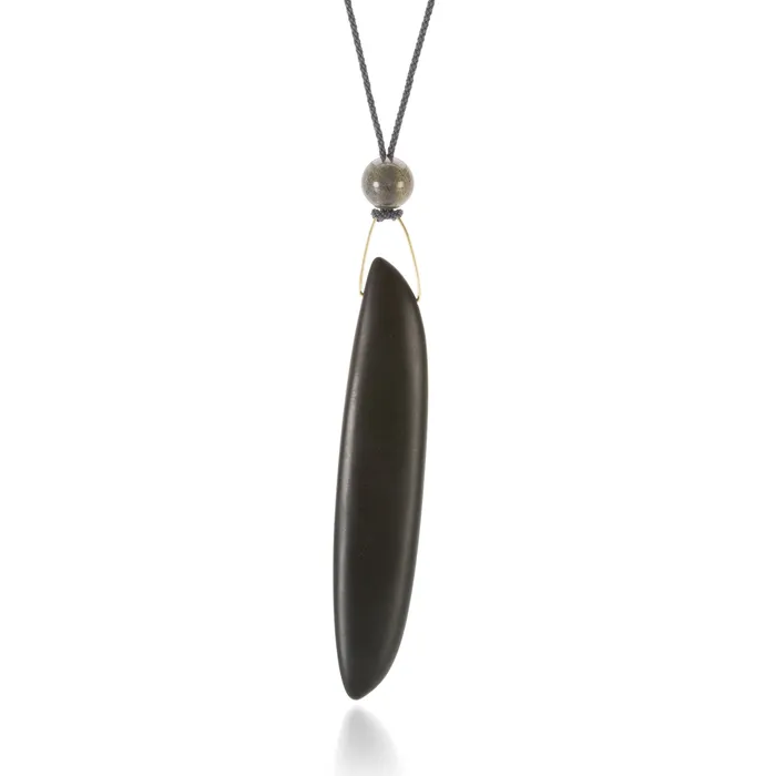 Black Jade Necklace Gabriella Kiss Necklaces