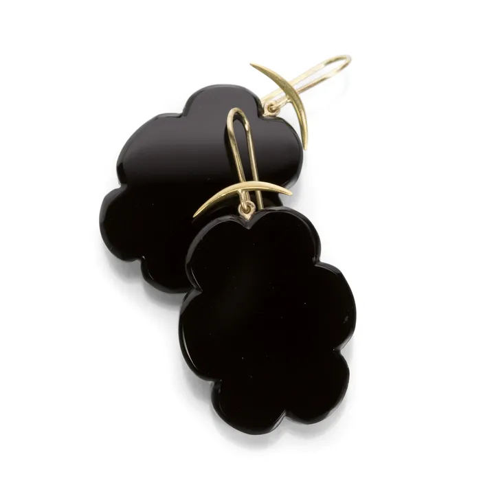 Black Onyx Cloud Earrings Gabriella Kiss Earrings