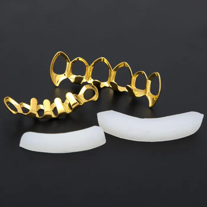 Bling Proud Pre-Styled Sets | 14K Gold Plated Classic Hip-Hop Teeth Grillz