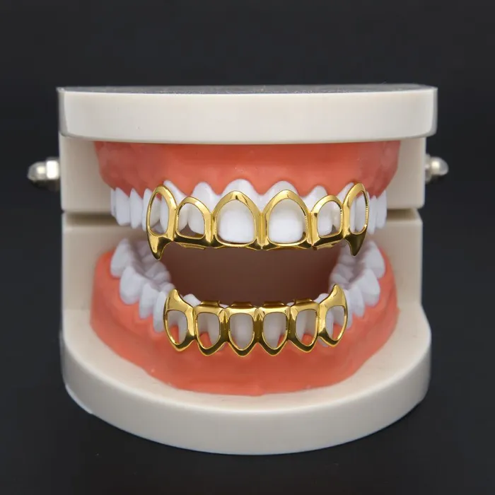 Bling Proud Pre-Styled Sets | 14K Gold Plated Classic Hip-Hop Teeth Grillz