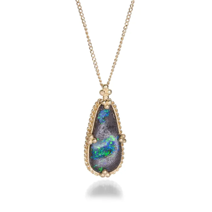 Boulder Opal Necklace Amali Necklaces