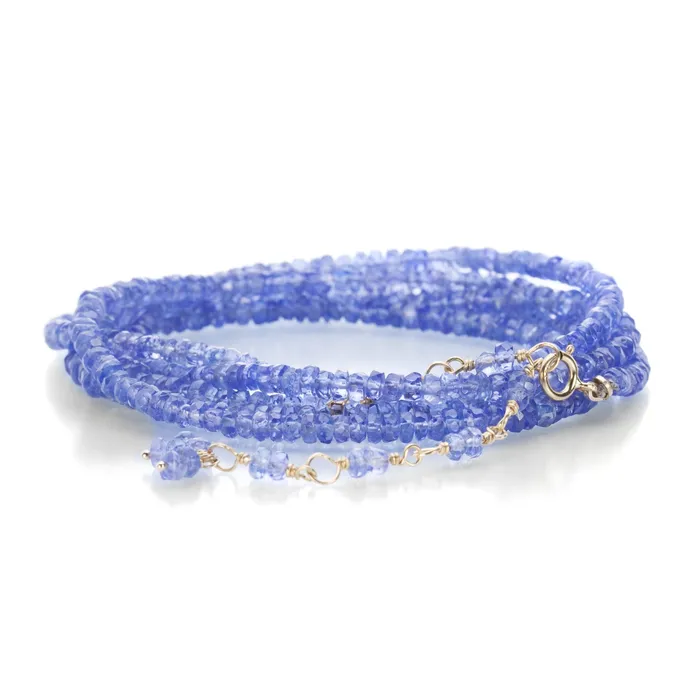 Bracelets Anne Sportun 18k Tanzanite Wrap Bracelet