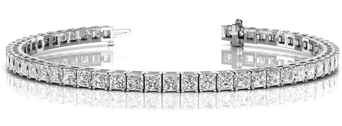 Bracelets Bracelet In Line Prong Set - Overnight Mountings Lab