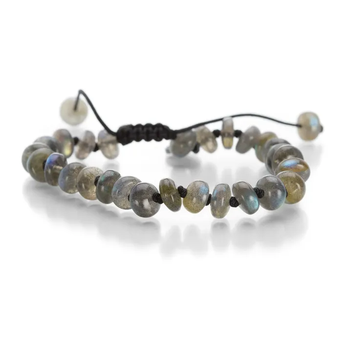 Bracelets Joseph Brooks 8mm Labradorite Smooth Bead Bracelet