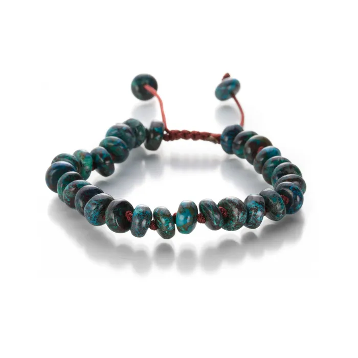 Bracelets Joseph Brooks Congo Smooth Chrysocolla Bracelet