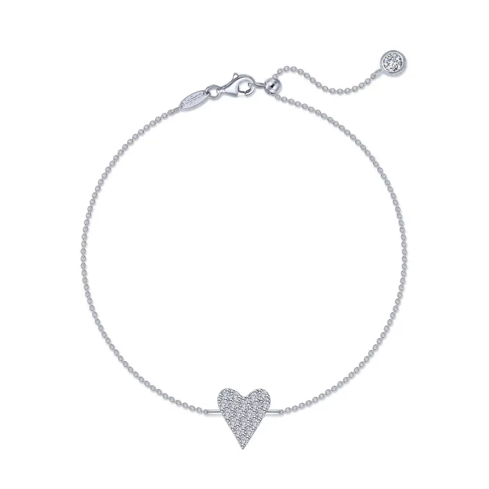 Bracelets Lafonn Pave Heart Bracelet