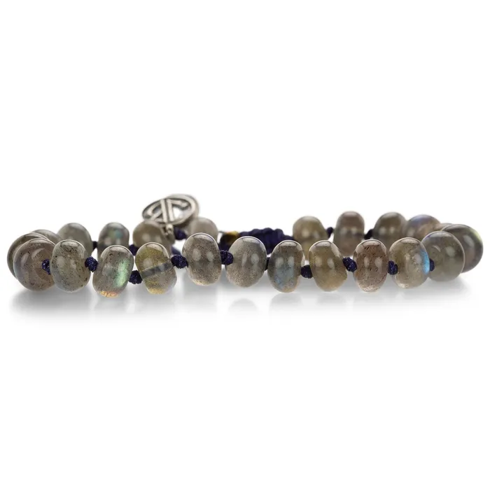 Bracelets Smooth Labradorite 8mm Bracelet - Joseph Brooks