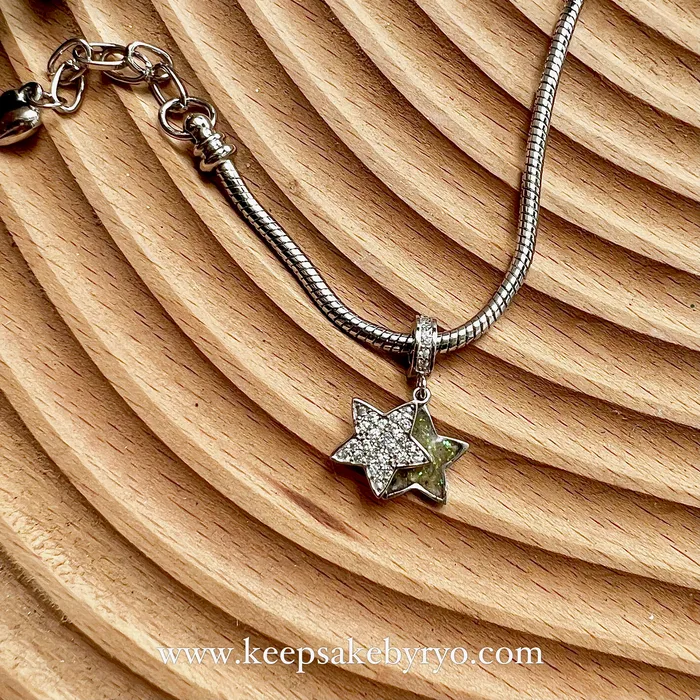 Charm Necklaces | Keepsake by Ryo ASHES DANGLING STAR CHARM