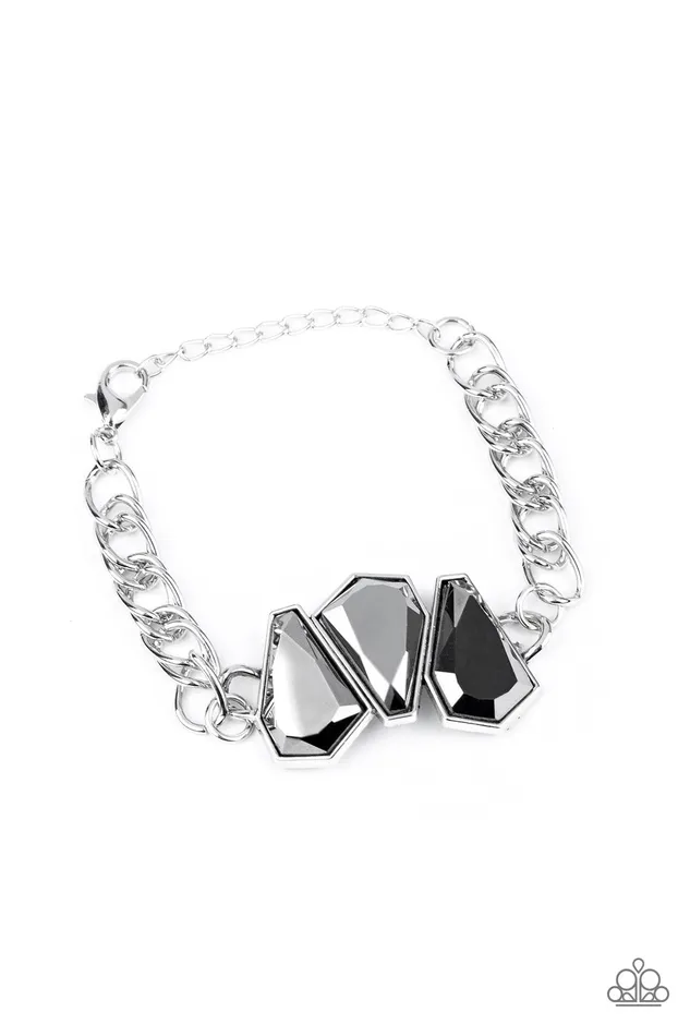 diannesjewelryshop Bracelets | Paparazzi Raw Radiance - Silver Bracelet