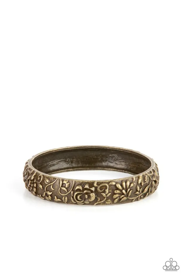 diannesjewelryshop Bracelets | Paparazzi Victorian Meadow Brass Bracelet