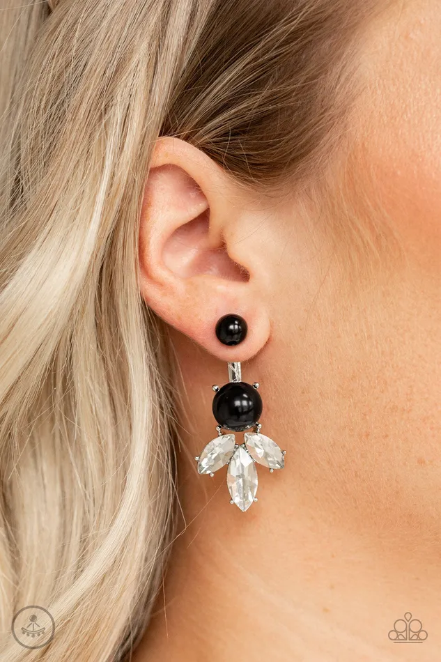 diannesjewelryshop Earrings Paparazzi Extra Elite Black Earrings