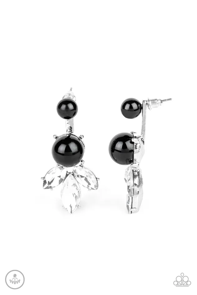 diannesjewelryshop Earrings | Paparazzi Extra Elite Black Earrings