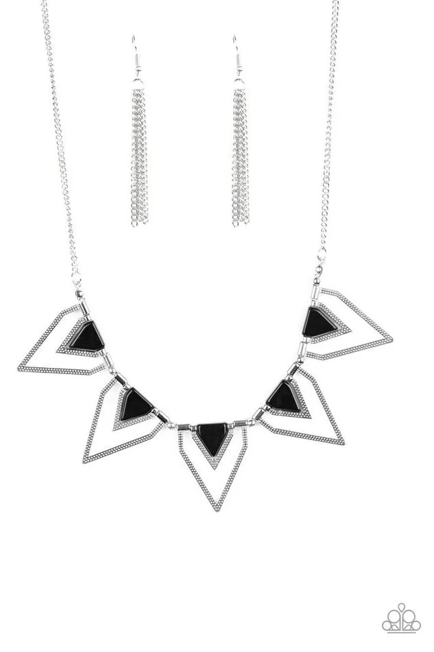 diannesjewelryshop Necklaces | Paparazzi The Pack Leader Black Necklace