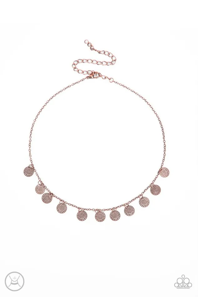 diannesjewelryshop Paparazzi On My CHIME Copper Necklace | Necklaces