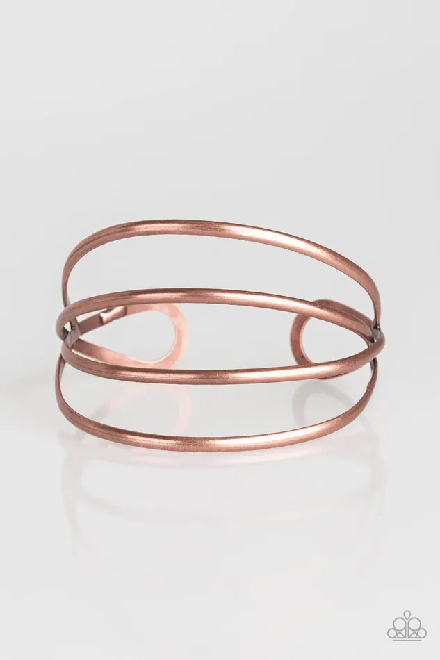 diannesjewelryshop Paparazzi Take A Catwalk Copper Bracelet | Bracelets