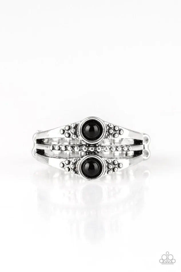 diannesjewelryshop Rings | Paparazzi Give It Your ZEST Black Ring