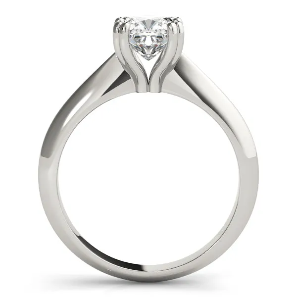 DOUBLE PRONG CUSHION ENGAGEMENT RING | Overnight Mountings Lab Rings