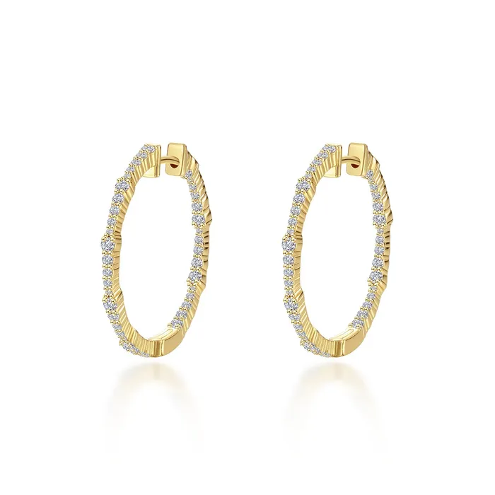 Earrings 30mm Hoop Earrings - Lafonn