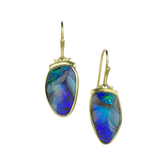 Earrings Annette Ferdinandsen Boulder Opal Drop Earrings