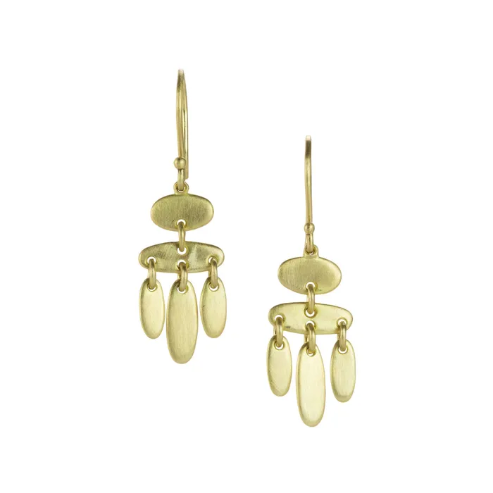 Earrings Five Fringe Rain Earrings - Marian Maurer