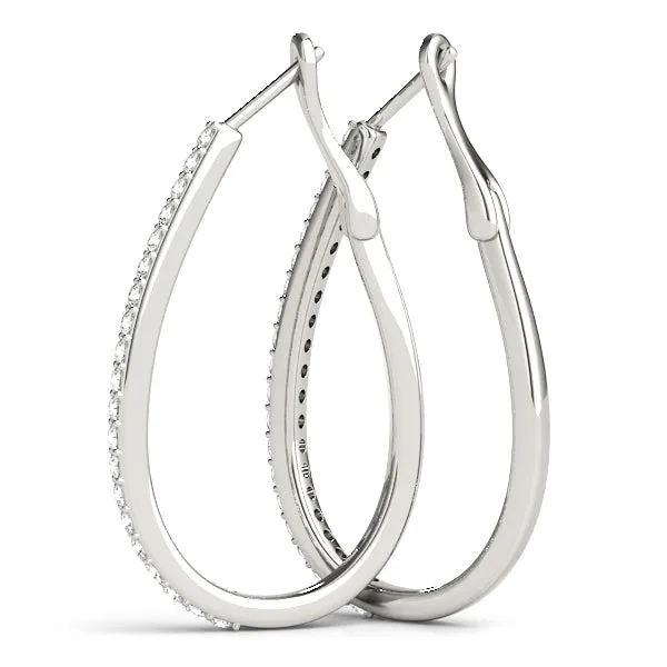 EARRINGS HOOP EARRINGS STANDARD HOOPS | Overnight Mountings Lab Earrings