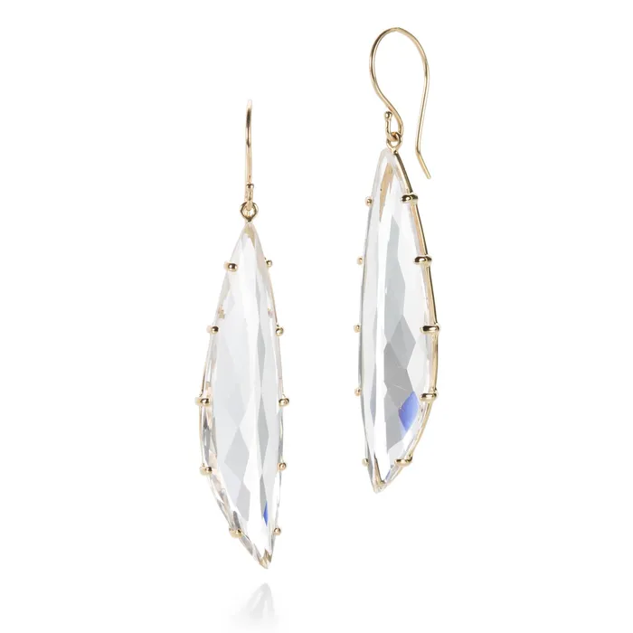 Earrings Jamie Joseph Inverted Rock Crystal Earrings