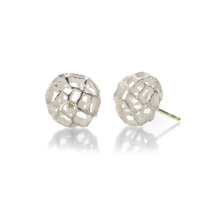 Earrings John Iversen Tiny Basket Earrings