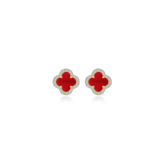 Earrings Lafonn 0.4 CTW Halo Stud Earrings