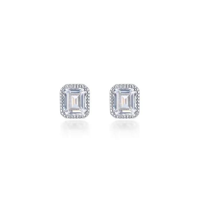 Earrings Lafonn April Birthstone Solitaire Stud Earrings