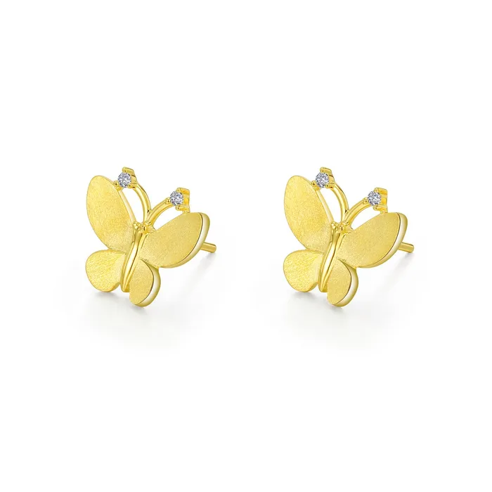 Earrings Lafonn Butterfly Stud Earrings