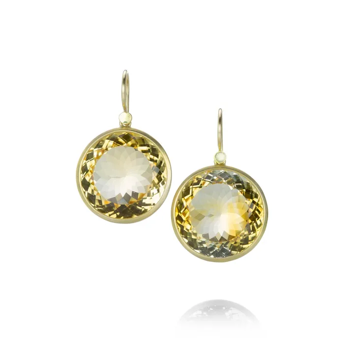 Earrings Lola Brooks Citrine Sparkler Drop Earrings