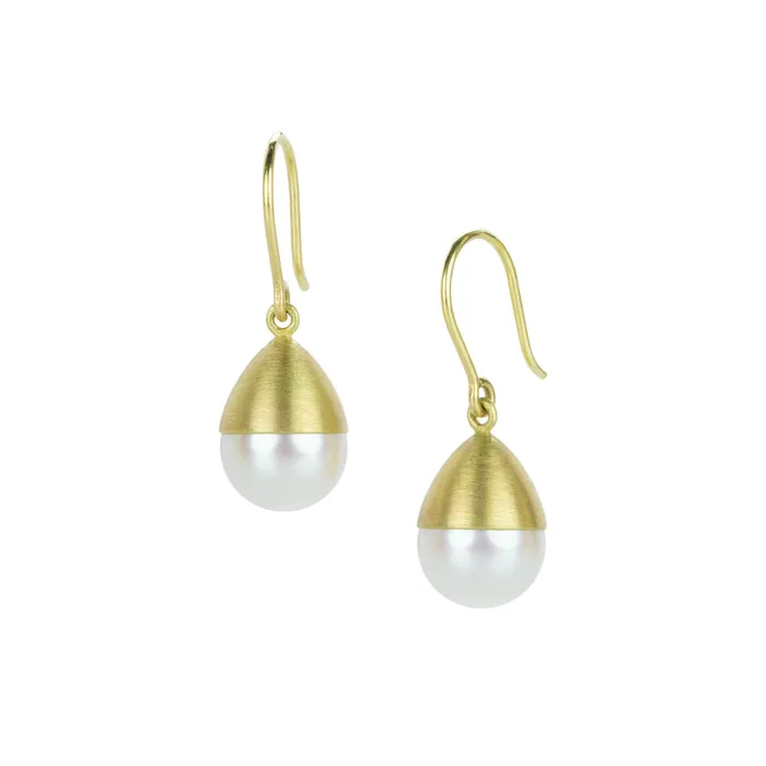 Earrings Mallary Marks Pearl Buoy Earrings