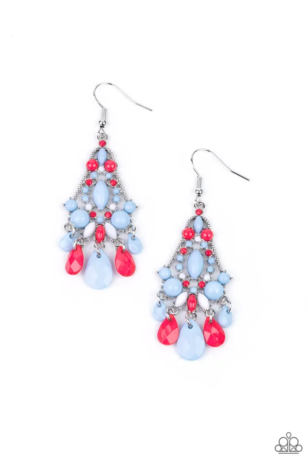 Earrings | Paparazzi STAYCATION Home Multi Earrings - diannesjewelryshop