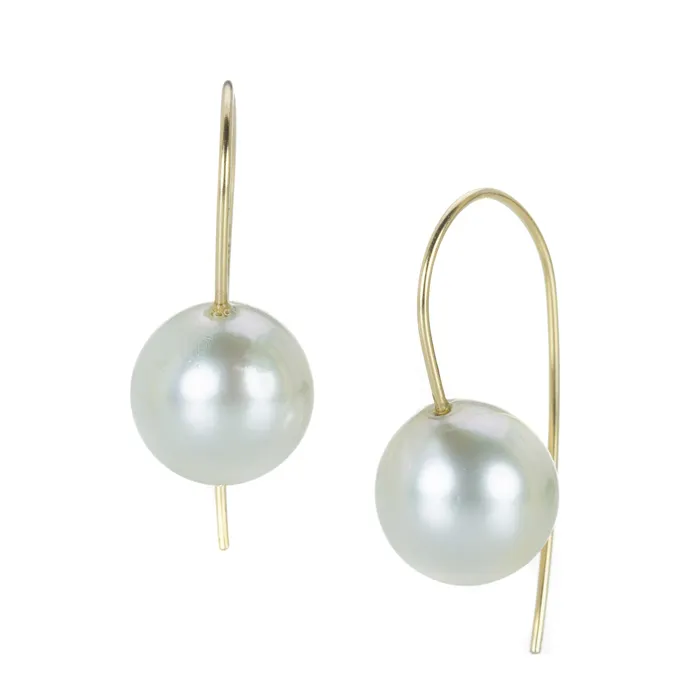 Earrings Rosanne Pugliese 12mm Cream South Sea Pearl Earrings