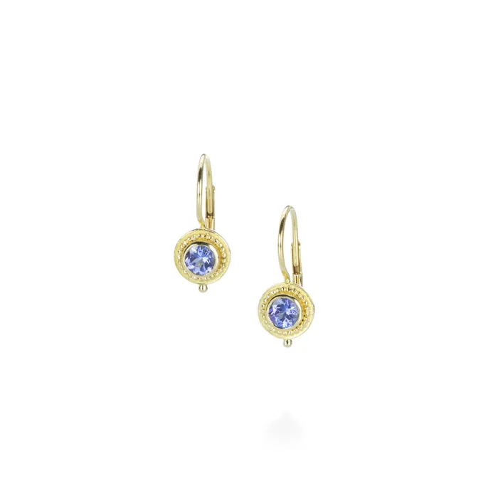 Earrings Tanzanite Drop Earrings - Barbara Heinrich