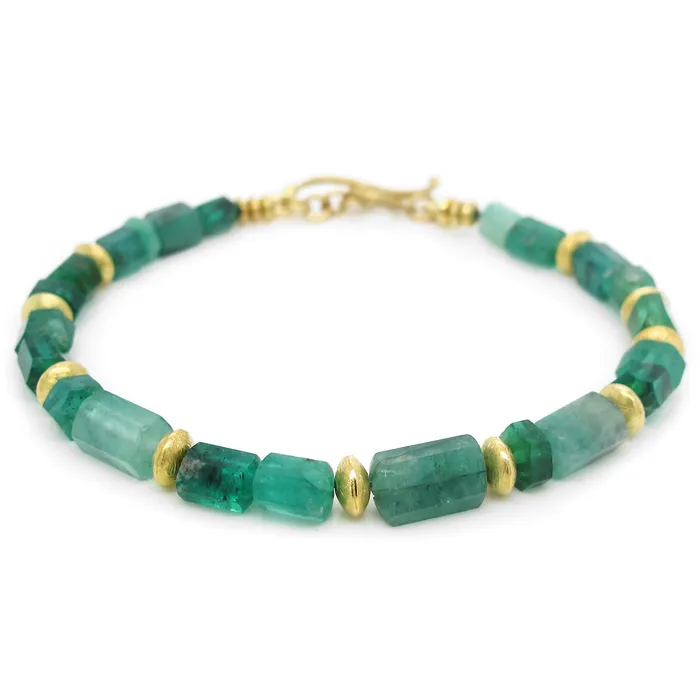 Emerald Crystal Bracelet Barbara Heinrich Bracelets