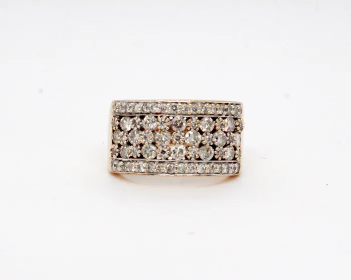 Estate 14KY 1.08 Cttw Diamond Ring FULLERS PURCHASE FROM PUBLIC Rings