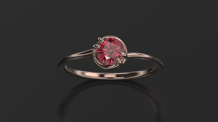 FL LLC Rings | Ruby Engagement Ring Rose Gold Engagement Ring Ruby Ring Ruby Gold Rose Gold Ruby Ring