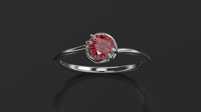 FL LLC Rings | Ruby Engagement Ring Rose Gold Engagement Ring Ruby Ring Ruby Gold Rose Gold Ruby Ring