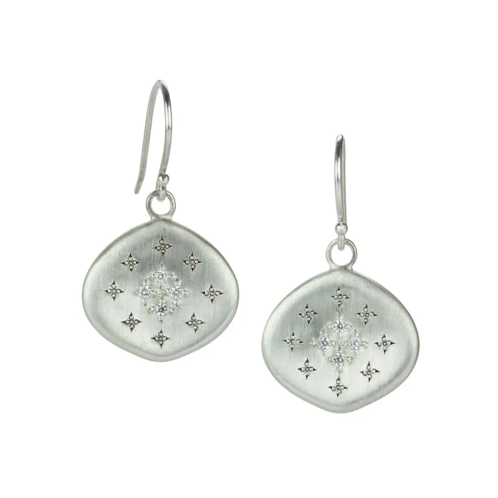 Four Star Silver Lights Earrings Adel Chefridi Earrings