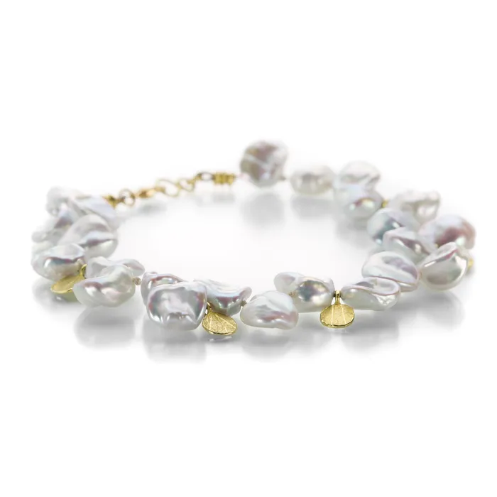 Freshwater Keshi Pearl Bracelet Barbara Heinrich Bracelets