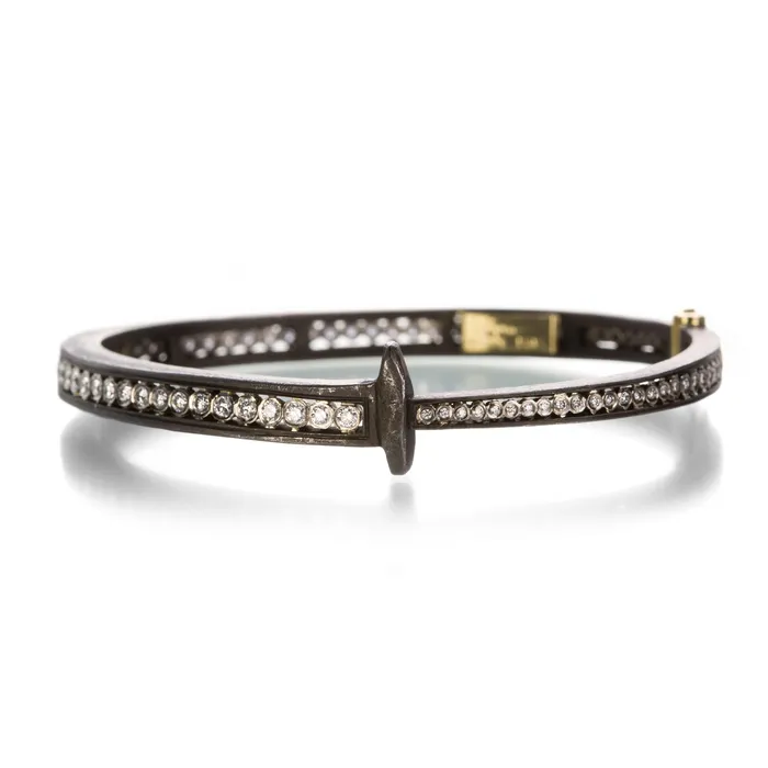 Full Stripe Diamond Nail Bracelet Pat Flynn Bracelets