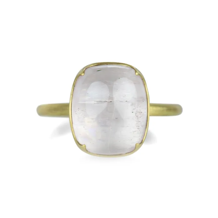 Gabriella Kiss Cushion Kunzite Ring Rings